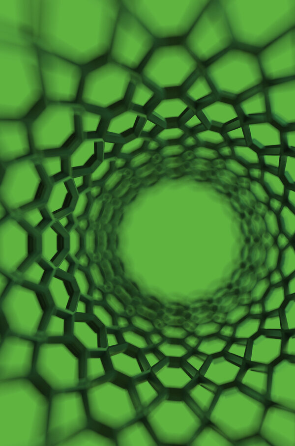 Dekorbild. Nahaufnahme von medizinischem Stent