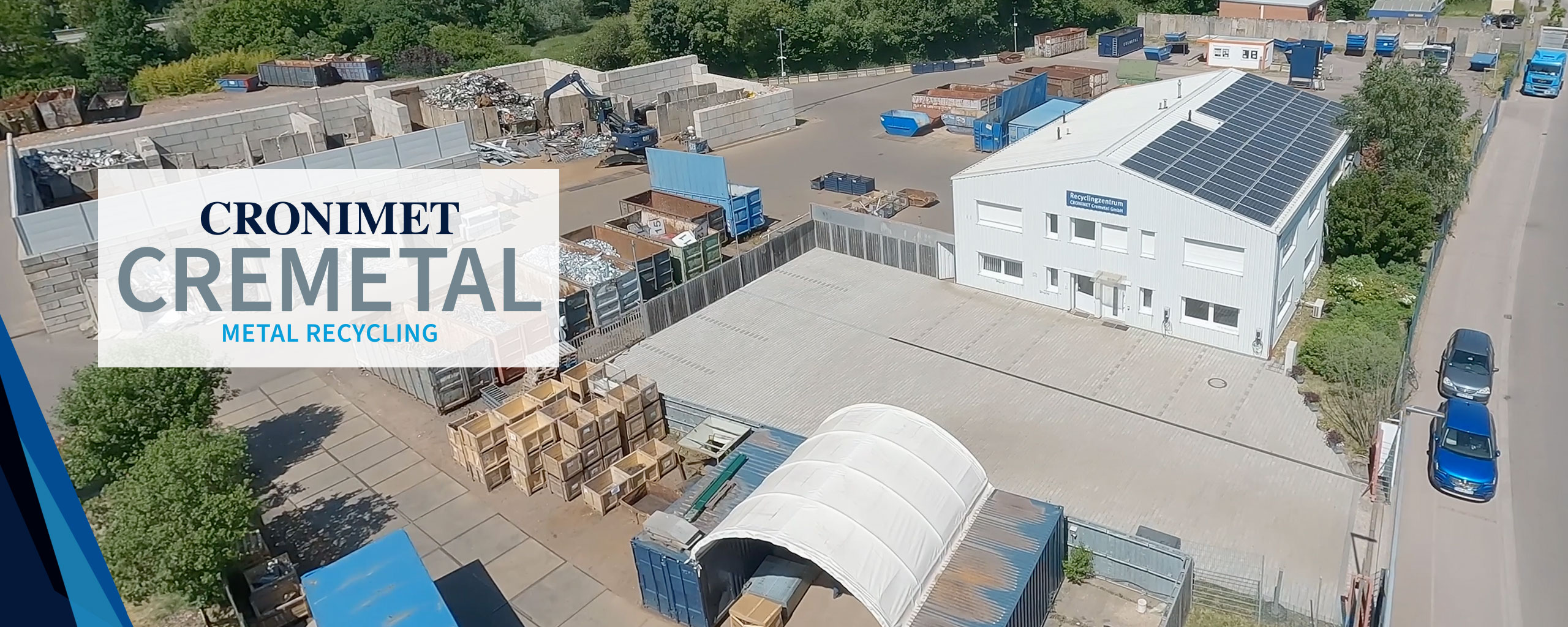 Luftbild Metall-Recyclingzentrum Annweiler